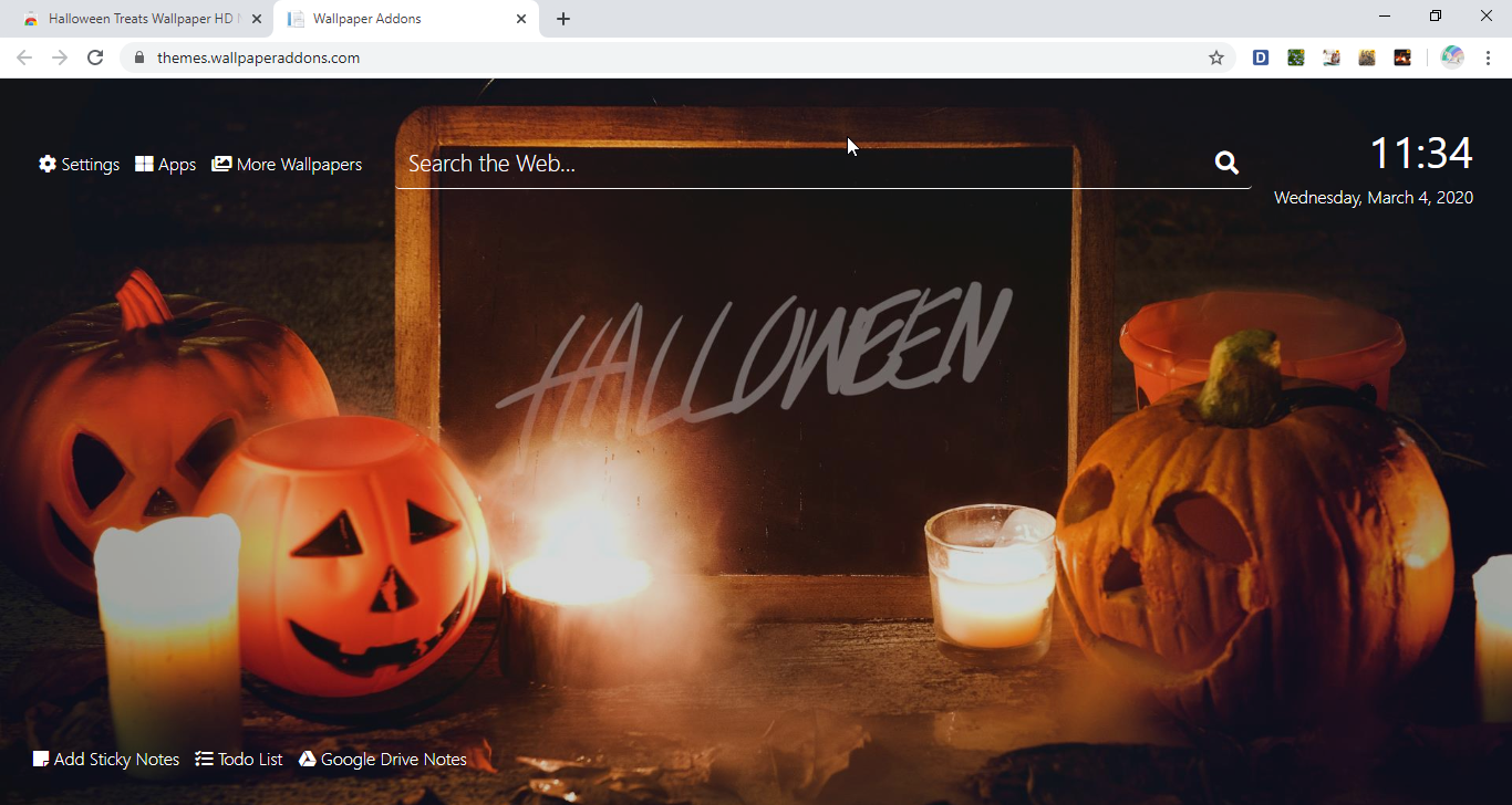 Halloween Treats Wallpaper